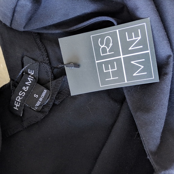 Forever 21 Hers&Mine Trumpet Sleeve Crop Top Small - Picture 5 of 6